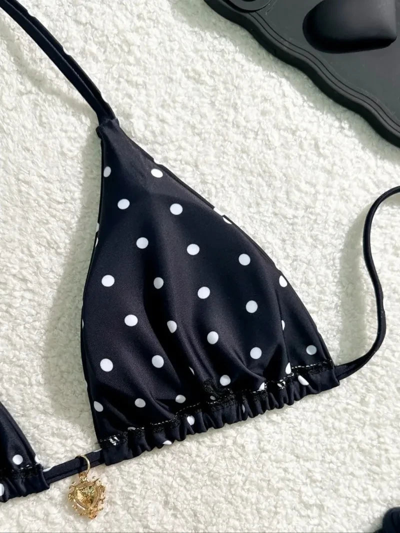 Polka Dot Bikini Set