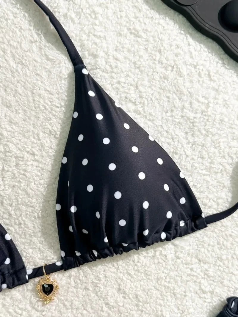 Polka Dot Bikini Set